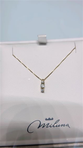Collana Miluna Donna in Oro giallo Diamante 0.14 Ct CLD4552G-014 - CLD4552G-014